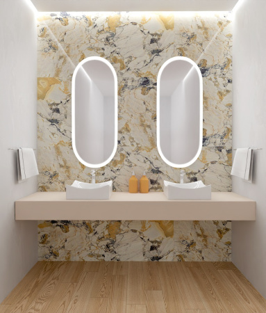 Раковина из сантехнического фарфора Aquatek AQ5516-00 40х40 накладная цвет белый без отверстий под смеситель